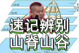 【速记七上地理】1分钟！2个字！巧记等高线辨别山脊与山谷视频封面