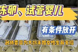 冻卵、试管婴儿有条件放开，专家为大龄未婚女性支招视频封面