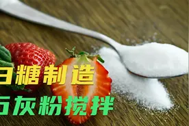 白糖竟然是用浑浊的液体提炼而成，过程中加入石灰粉搅拌视频封面