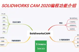 SolidWorks cam2020数控编程模块功能介绍视频封面