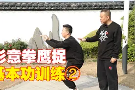 形意拳鹰捉基本功，提升整体发力水平，实战中才能擒拿对手视频封面