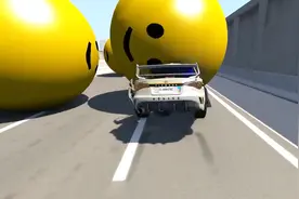 BeamNG：当汽车碰上超巨型铁球，会发生什么故事？视频封面