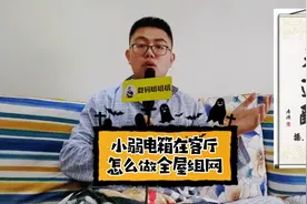 【河马教程】弱电箱太小塞不进去路由器而且位置在客厅怎么布网视频封面