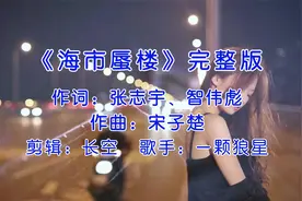 全网最好听的版本一颗狼星《海市蜃楼》，歌词写的太好了！视频封面