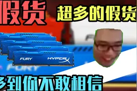 【硬件内幕】其实95%的金士顿——骇客神条都是假货！视频封面