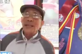 93岁老人打乒乓球斩获世界冠军，一起来目睹下这位九旬大爷的风采视频封面