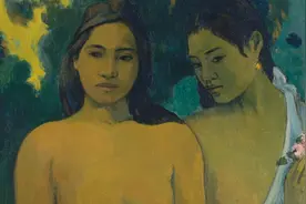 名画欣赏，高更作品《两位塔希提妇女》视频封面