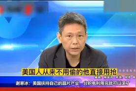 谢寒冰：美国扶持自己的芯片产业，台积电利用完就可以滚了视频封面