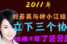 2011年，刘若英与钟小江结婚前立下三个协议，结果9年了还分房睡视频封面