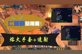 魔兽怀旧：WCL匕首贼输出第一，熔火手套和速射这个价格值不值？视频封面