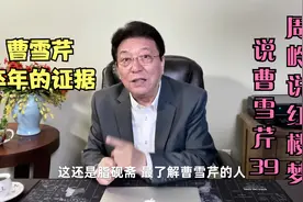 说曹雪芹39：曹雪芹卒年的证据视频封面
