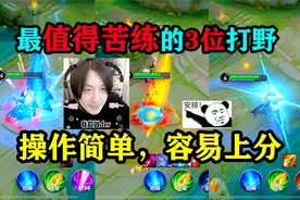 王者趣事：打野必须练的3位英雄！操作非常简单，上分也很容易！视频封面
