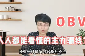 （OBV系列）看懂OBV，学会不吃亏，小白也能看懂的主力骗线视频封面