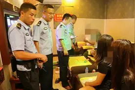 不堪入目！实拍赣州警方上百人连夜突击涉黄窝点 多名男女被带走视频封面