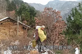 今天好大的太阳，走，带你去爬山，到山顶茅棚取些东西下来视频封面