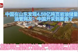 中国在山东发现4.58亿吨页岩油储量 油管网友：中国开采到黑金了视频封面