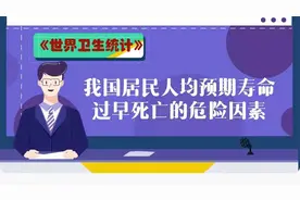 围观：2021《世界卫生统计》发布我国居民人均预期寿命及减寿原因视频封面