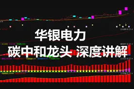 A股：碳中和龙头华银电力深度分析讲解，主力动向，一眼看穿视频封面