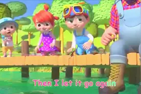 早教动画启蒙歌谣《12345我活捉一条鱼 》