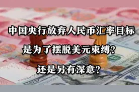 中国央行放弃人民币汇率目标是为摆脱美元？还是另有深意？视频封面