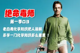 《绝命毒师》老白竟然用化学知识把人给溶解了，高分美剧欣赏视频封面