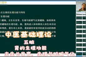 中医理论-五脏-肾的生理功能：藏精，主生长发育、生殖与脏腑气化视频封面