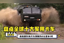 盘点全球十大“疯狂”军用卡车！视频封面