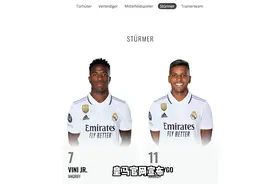 皇马官网宣布，维尼修斯下赛季将会身披7号战袍视频封面