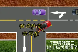单双向T型特殊路口行驶规则#汽车知识 #交通安全#汽车 #交规视频封面