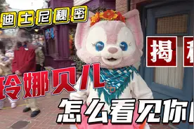 揭秘迪士尼玲娜贝儿是怎么和游客互动的视频封面