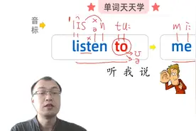英语单词教学，音标和拼读一起学，listen to me