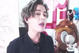 东北小伙演绎《bang bang bang》，在破音边缘嘶吼，脖子都唱红了视频封面