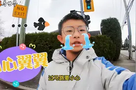 安全教育日来了！演示怎么过加拿大村口马路，看我这小心翼翼的视频封面