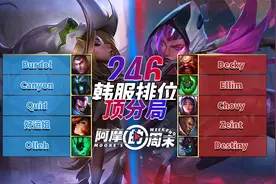 韩服排位顶分局#246：Chovy、Canyon、Zeint、Ellim、Quid视频封面
