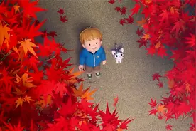 甜甜私房猫：枫树太美丽了，这是自然的景色，世界的鬼斧神工视频封面