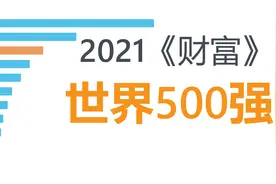 2021财富世界500强公司排名，含营收和利润，你公司进500强了吗视频封面