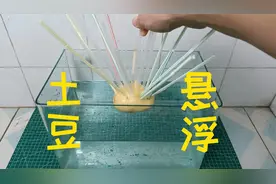 土豆插吸管就能在水中悬浮？瓶子拧一下会产生白雾？都是真的吗？视频封面