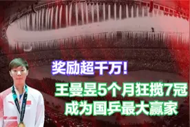 奖励超千万，王曼昱5个月狂揽7冠，成为国乒最大赢家视频封面