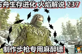 方舟生存进化 火焰解说 237 制作步枪专用麻醉镖