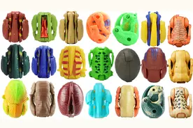 侏罗纪恐龙变形蛋玩具，远古动物变形蛋玩具大合集