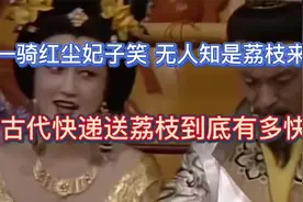 杨贵妃所吃荔枝运送路线图，一骑红尘妃子笑古代加急快递有多快