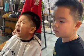 理过最难的发！理发师把闪电刻成2萌娃崩溃大哭，结局引网友怒赞