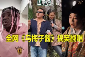 《乌梅子酱》的搞笑翻唱，没有技巧全是感情，哪个戳中了你的笑点视频封面