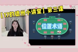 【17的德州小讲堂】第三课——国际扑克的位置术语视频封面