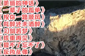 美丽的神话。一辈子的孤单。祝你一路顺风。似醉还未酒醉视频封面