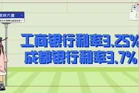 工商银行3年大额存单利率3.25%，成都银行5年定存利率3.7%视频封面