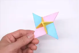 宝宝学折纸：手把手教你做折纸勇者之星，1-5岁最简单的折纸大全