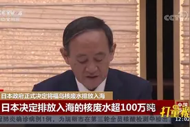 日本政府决定排放入海的核废水超100万吨，遭多方反对|中国新闻视频封面