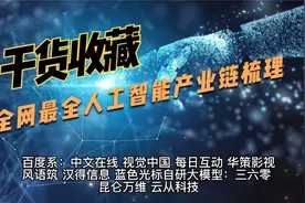 干货收藏|全网最全人工智能产业链梳理视频封面