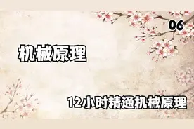 6.机械原理-平面连杆机构及其设计1【转载】视频封面